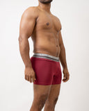 BURGUNDY - Super Soft Long Leg Boxer Brief