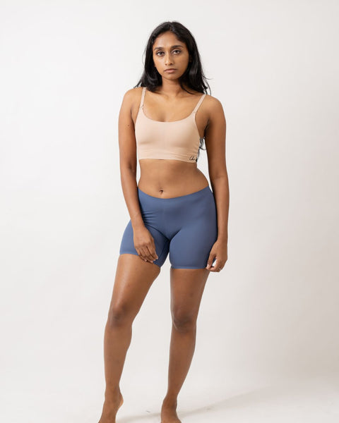 Cerulean Blue - Thigh Saver Shorts