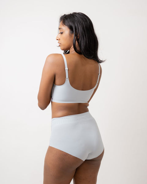 Silver Mist- Second Skin High Waist Shaper