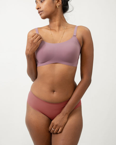 Mauve Rose - Second Skin Raw Cut Hipster